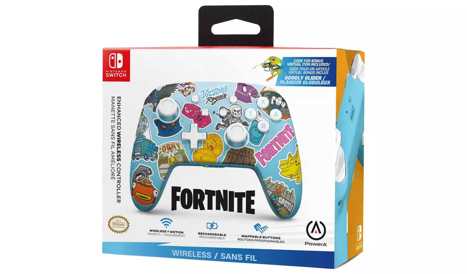 PowerA Enhanced Nintendo Switch Wireless Controller Fortnite