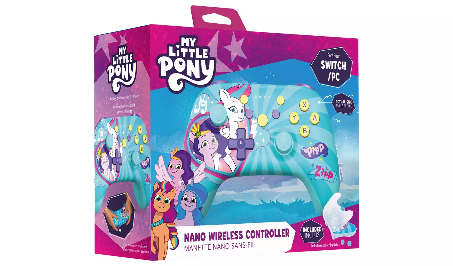 F&G Nintendo Switch Nano Wireless Controller My Little Pony