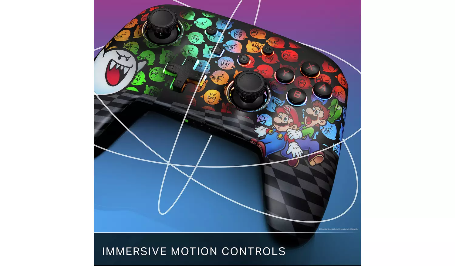 PowerA Enhanced Switch Wireless Controller Mario Peek A Boo