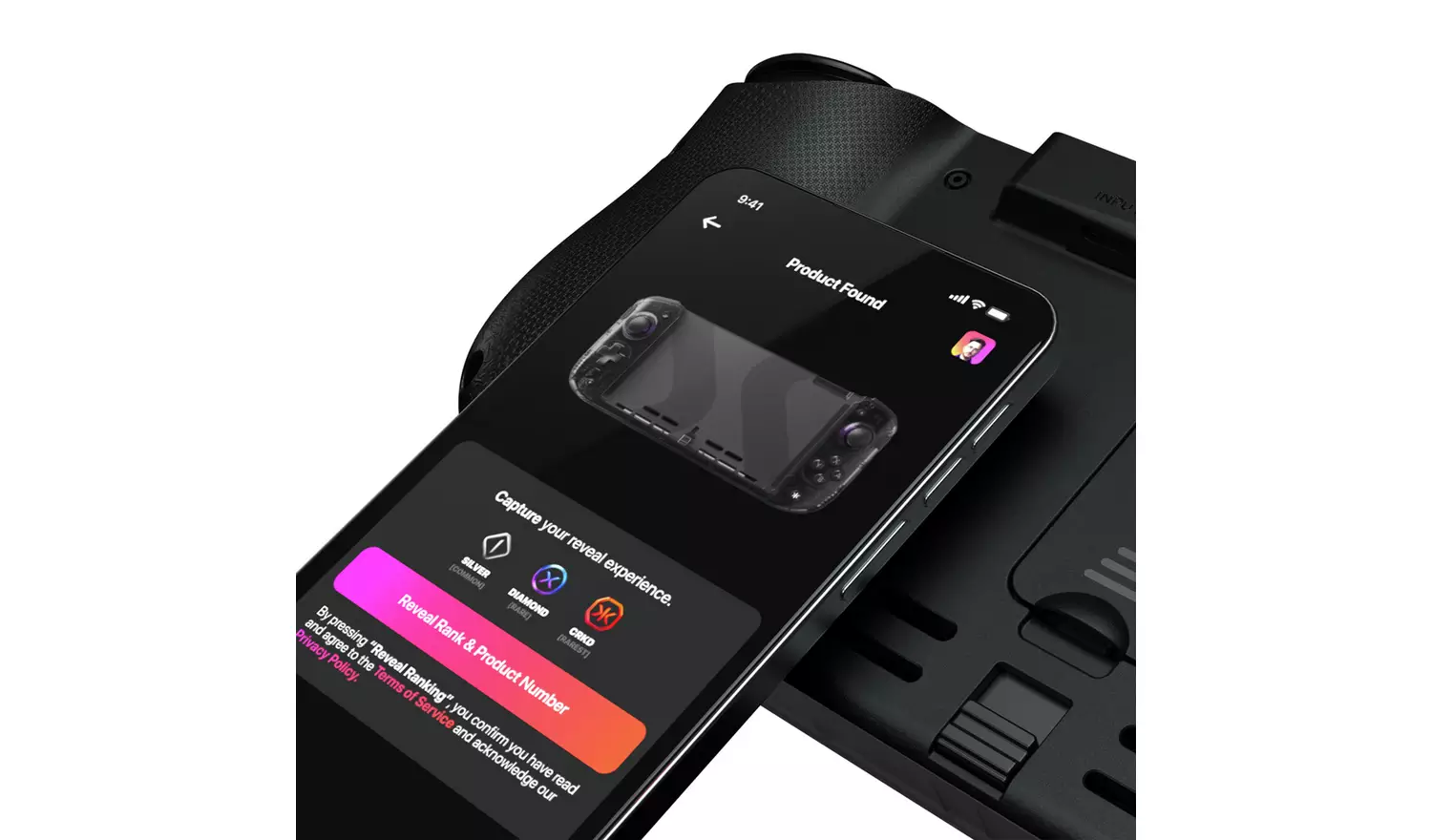 CRKD Nitro Deck+ Controller For Nintendo Switch - Black