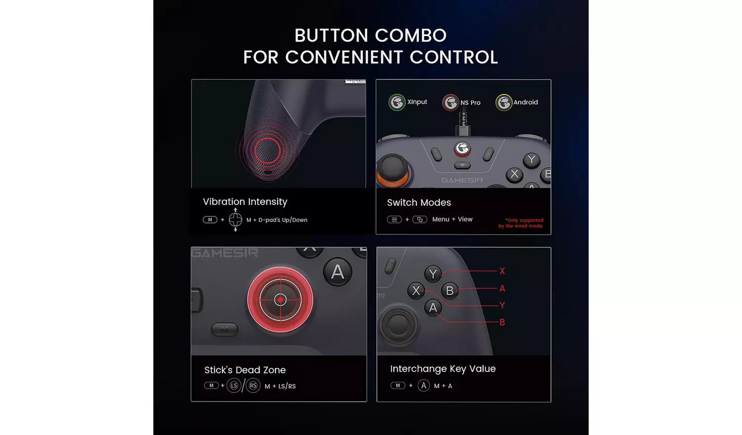 GameSir Nova Lite Switch Wireless Controller - Space Purple