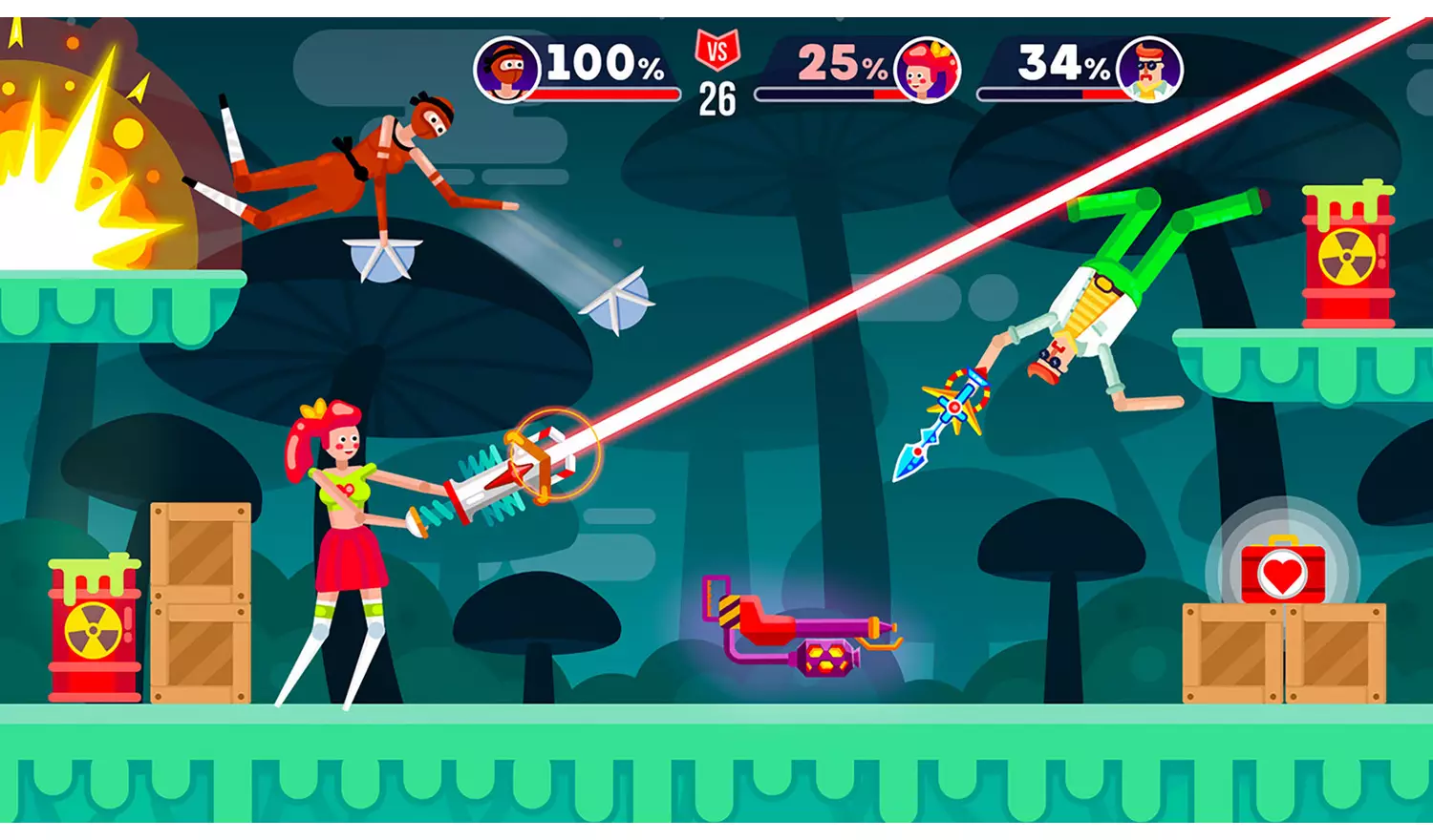 Ragdoll Rage: Heroes Arena Nintendo Switch Game