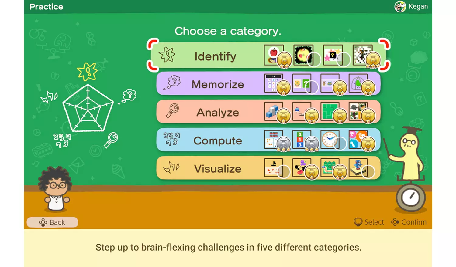 Big Brain Academy: Brain vs. Brain Nintendo Switch Game