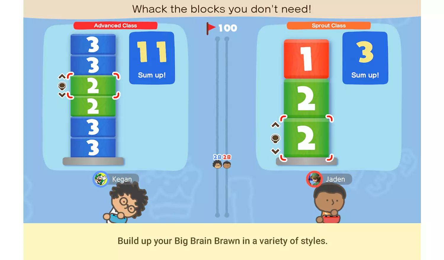 Big Brain Academy: Brain vs. Brain Nintendo Switch Game