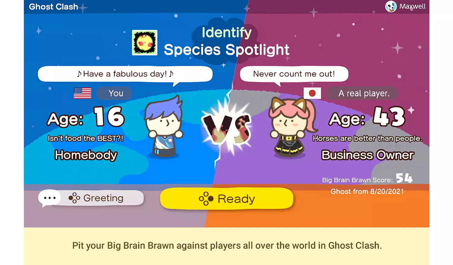 Big Brain Academy: Brain vs. Brain Nintendo Switch Game