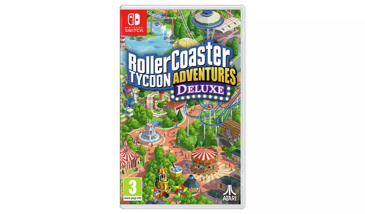 RollerCoaster Tycoon Adventures Deluxe Nintendo Switch Game