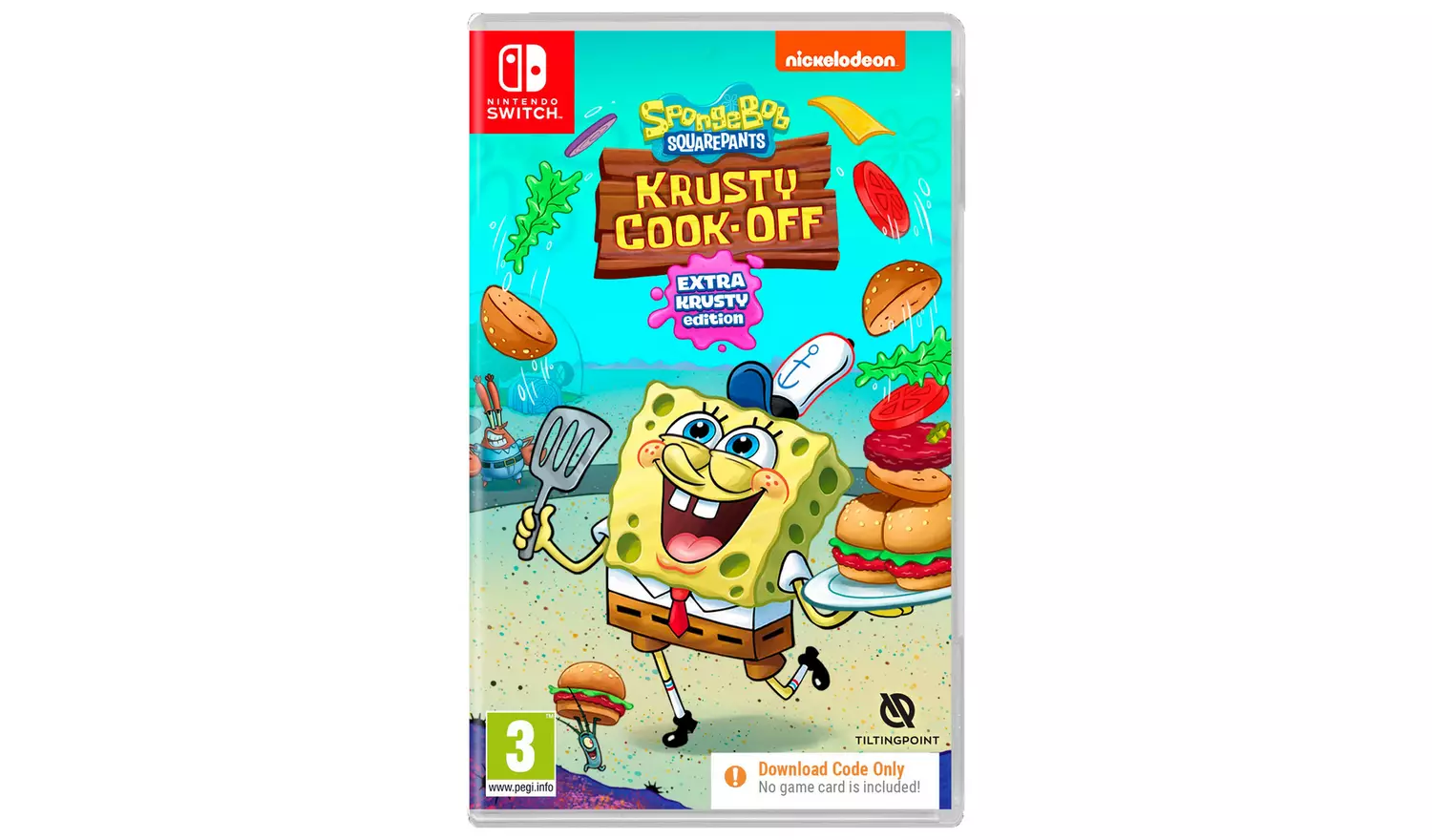 SpongeBob: Krusty Cook-Off Extra Krusty Edition Switch Game