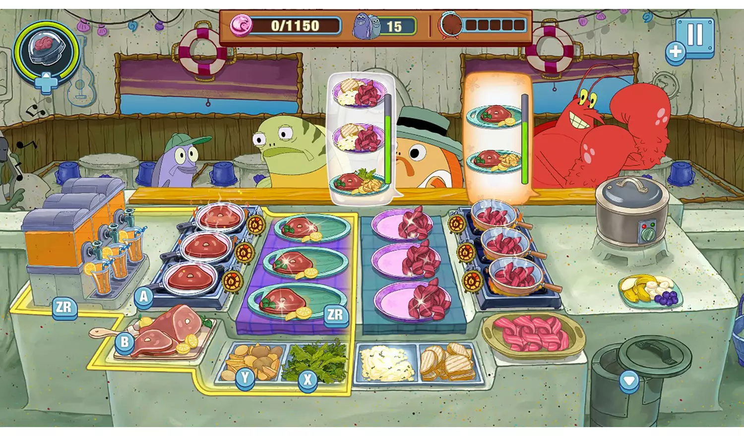 SpongeBob: Krusty Cook-Off Extra Krusty Edition Switch Game