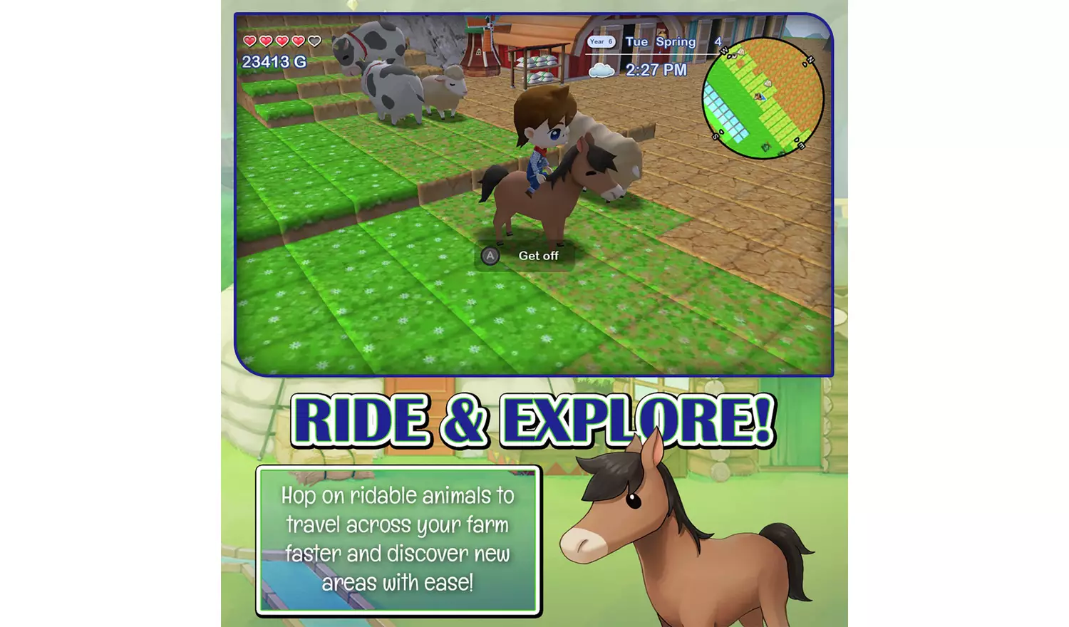 Harvest Moon: The Lost Valley & Skytree Switch Game