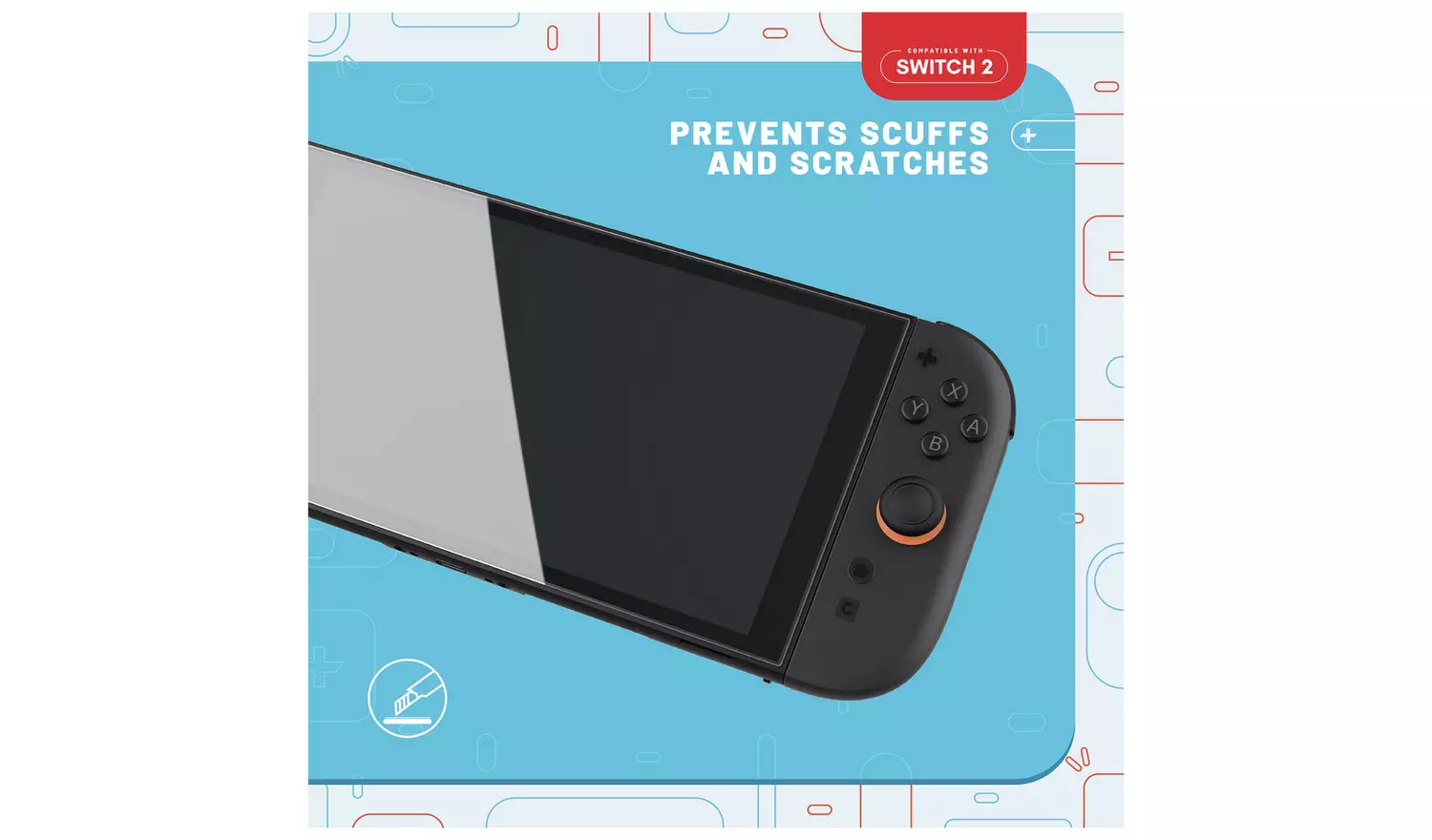 STEALTH Twin Screen Protector Kit for Nintendo Switch 2