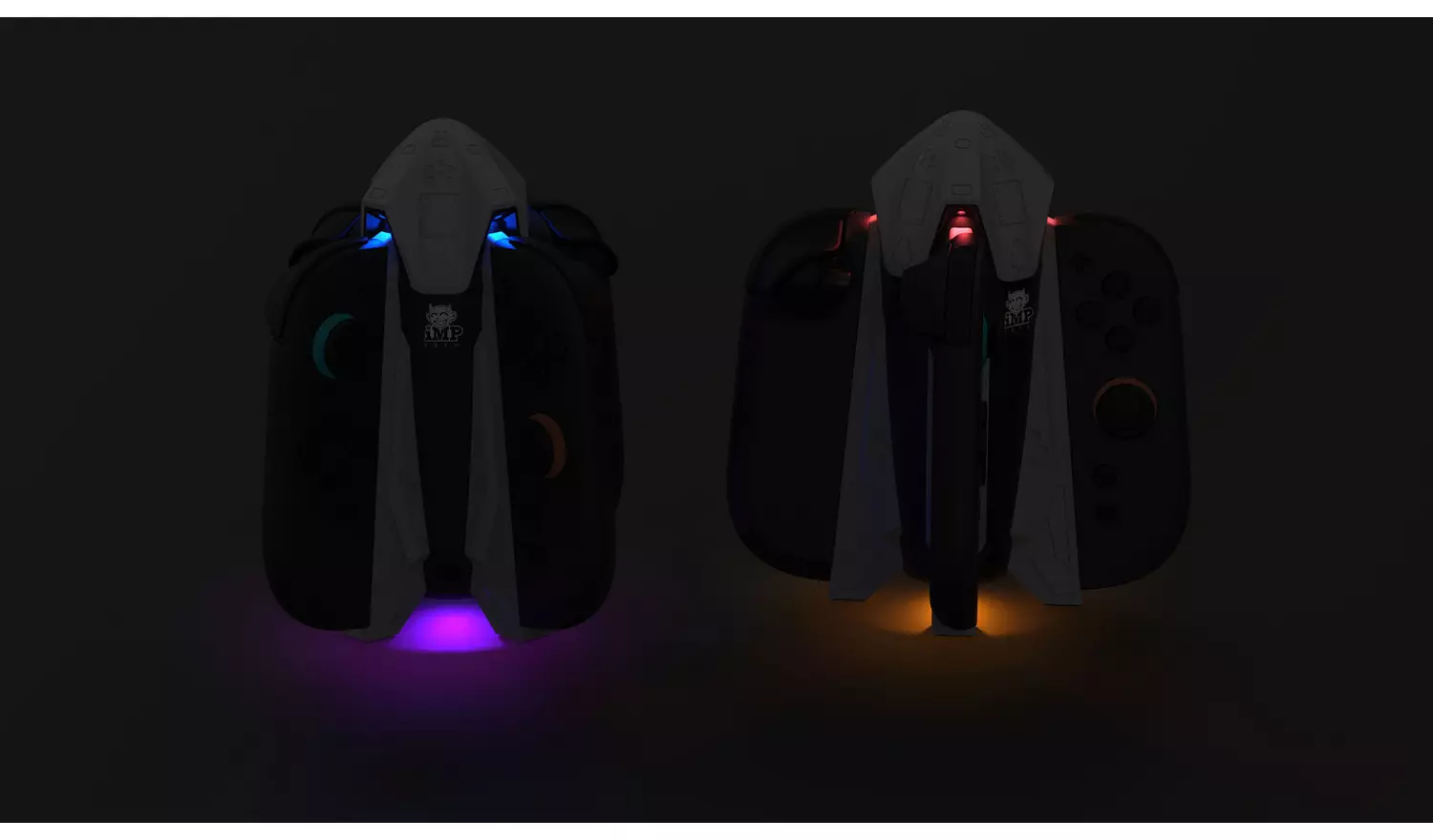 iMP Rocket LED Quad Charging Dock Nintendo Switch 2 Joy-Cons