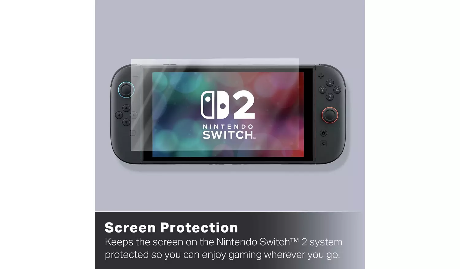 PowerA Screen Protection Kit For Switch 2 - 2 Pack
