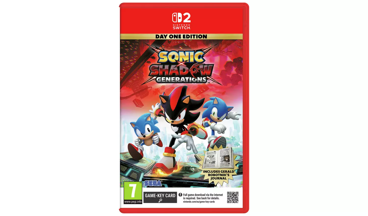 Sonic X Shadow Generations Day One Edition Switch 2 Game