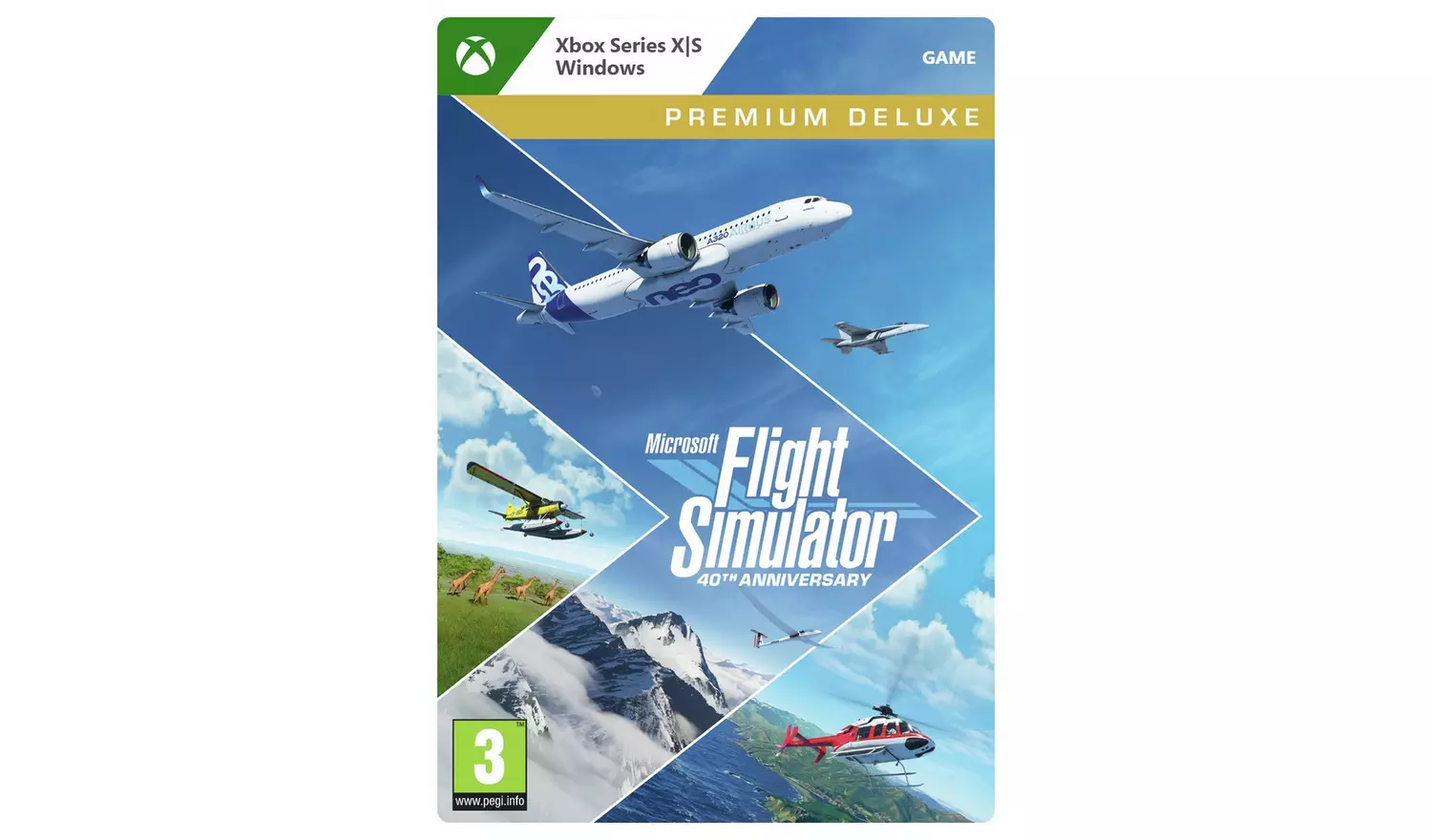 Flight Simulator 40th Anniversary Premium DE Xbox & PC Game