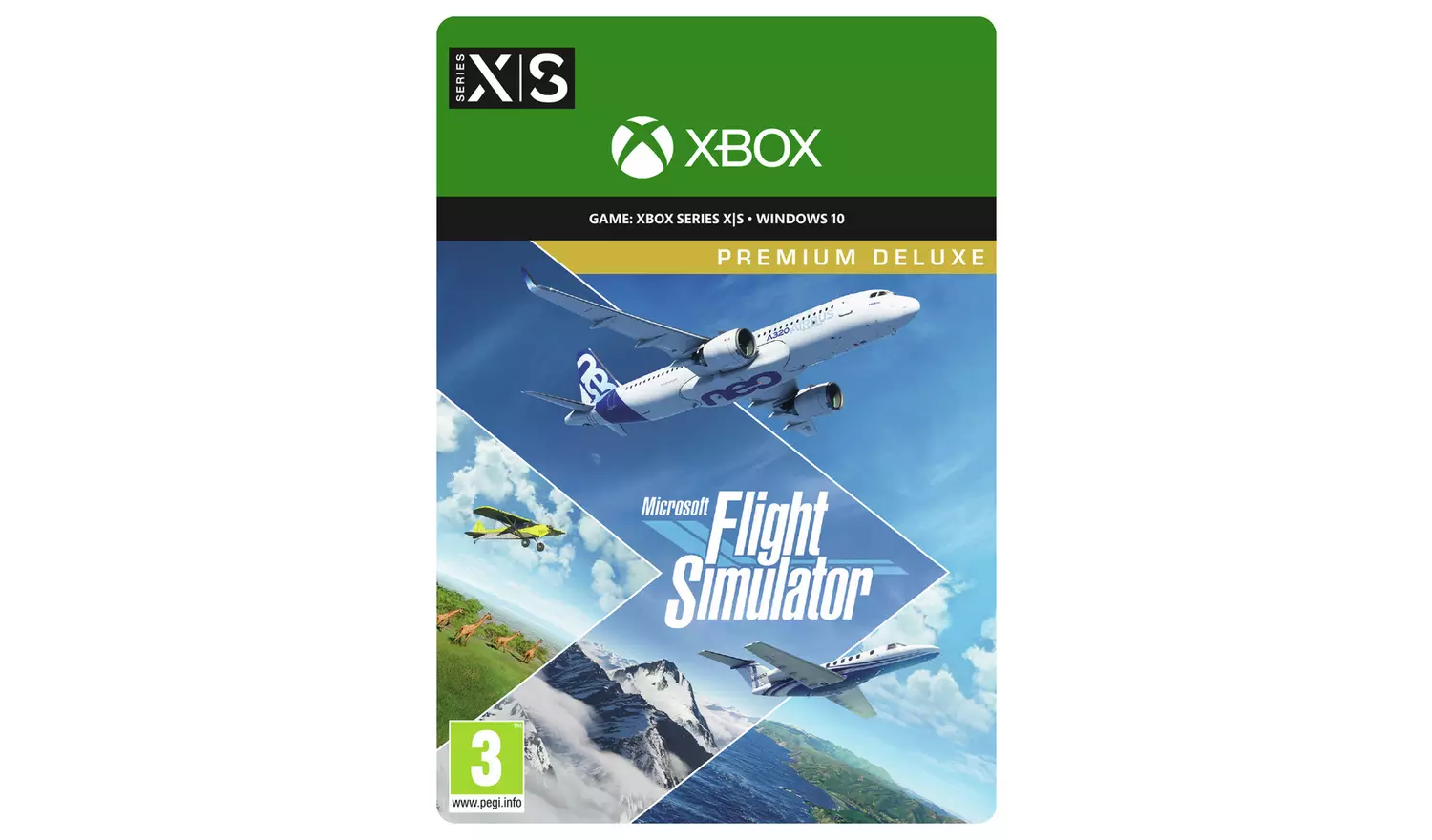 Microsoft Flight Simulator Premium Edition Xbox & PC Game