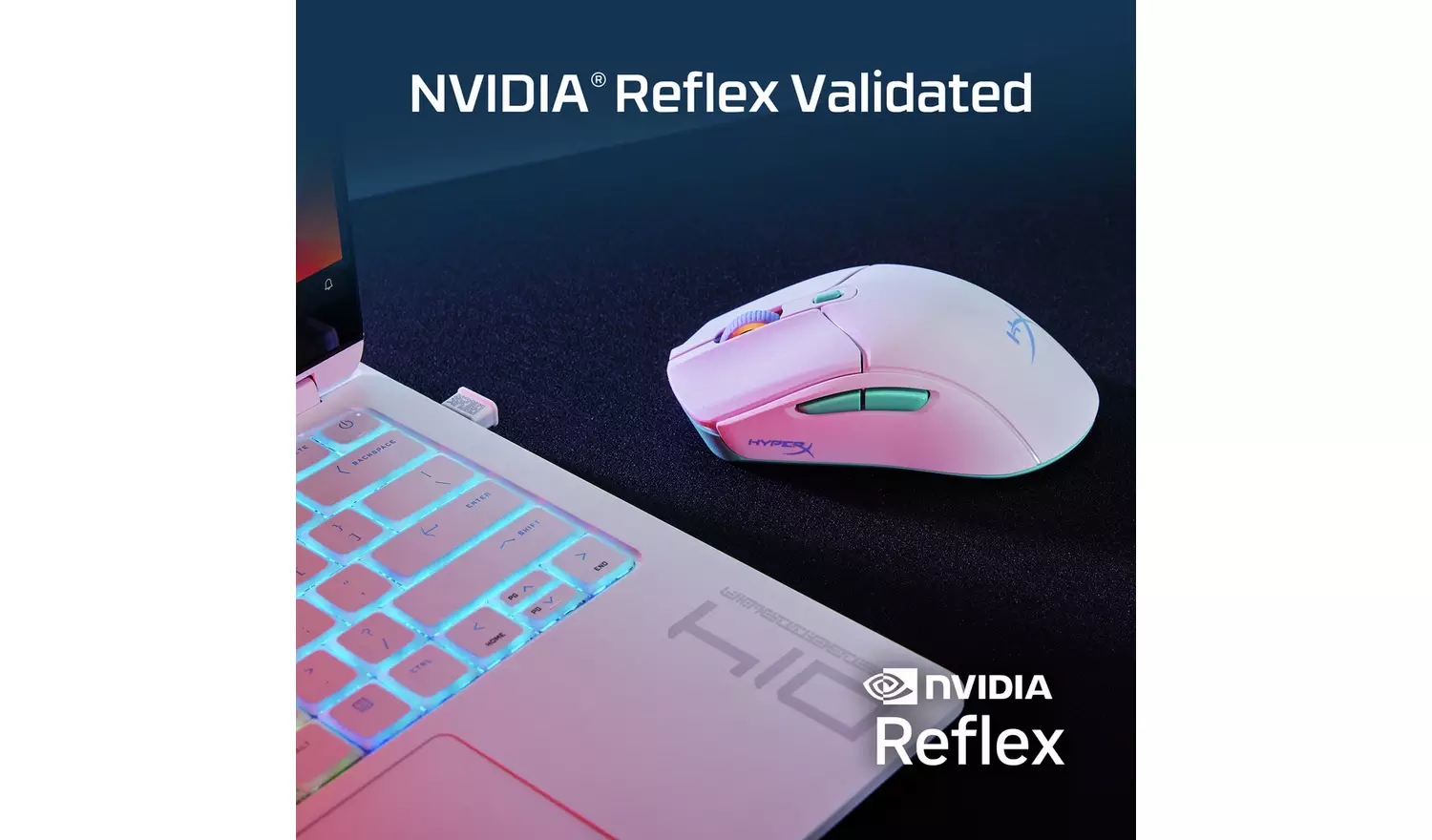 HyperX Pulsefire Haste 2 Core Wireless Gaming Mouse - White