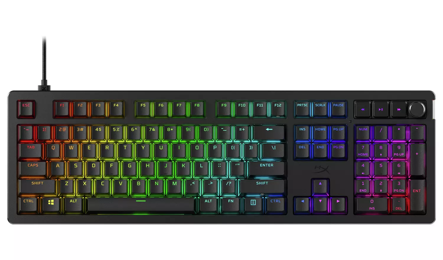 HyperX Alloy Rise Mechanical Wired Gaming Keyboard - Black