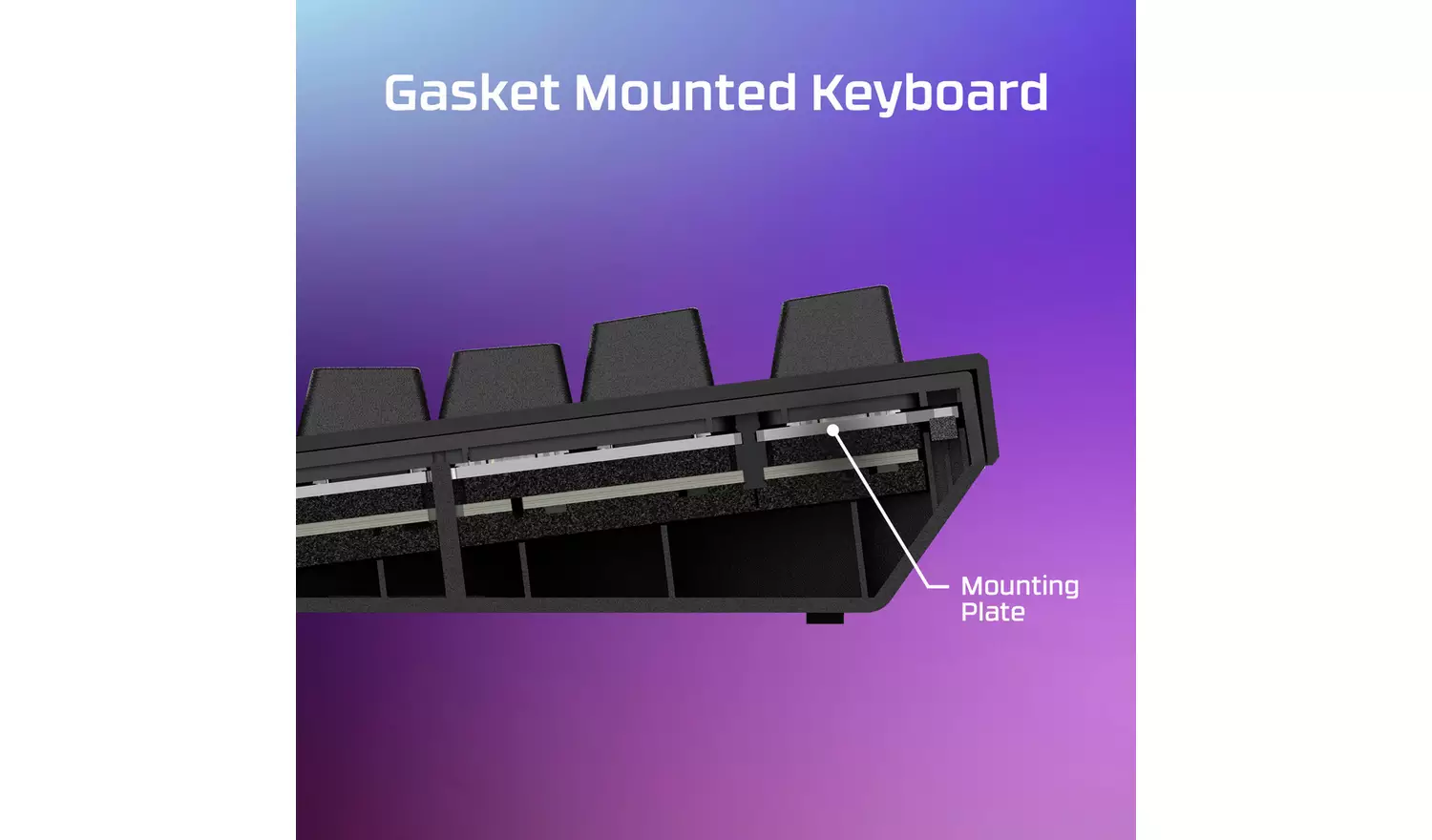 HyperX Alloy Rise Mechanical Wired Gaming Keyboard - Black