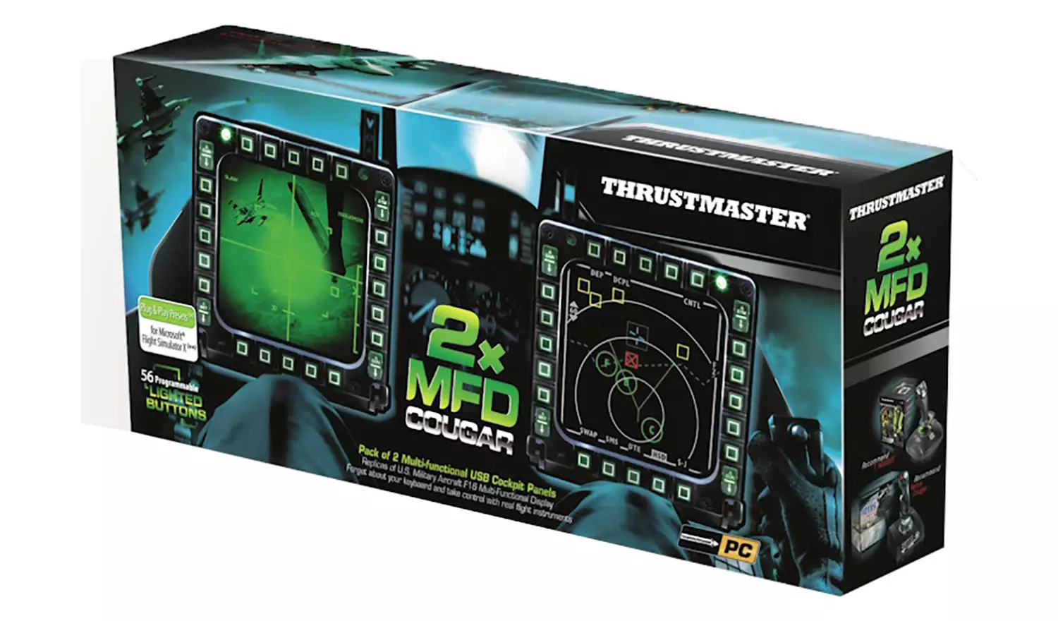 Thrustmaster MFD Cougar Pack For PC