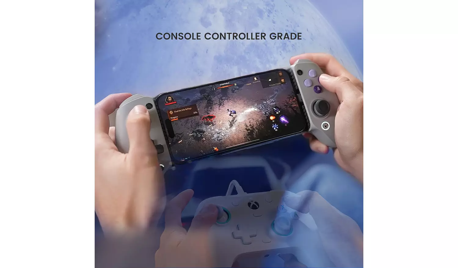 GameSir G8 Galileo Mobile Gaming Controller - Grey