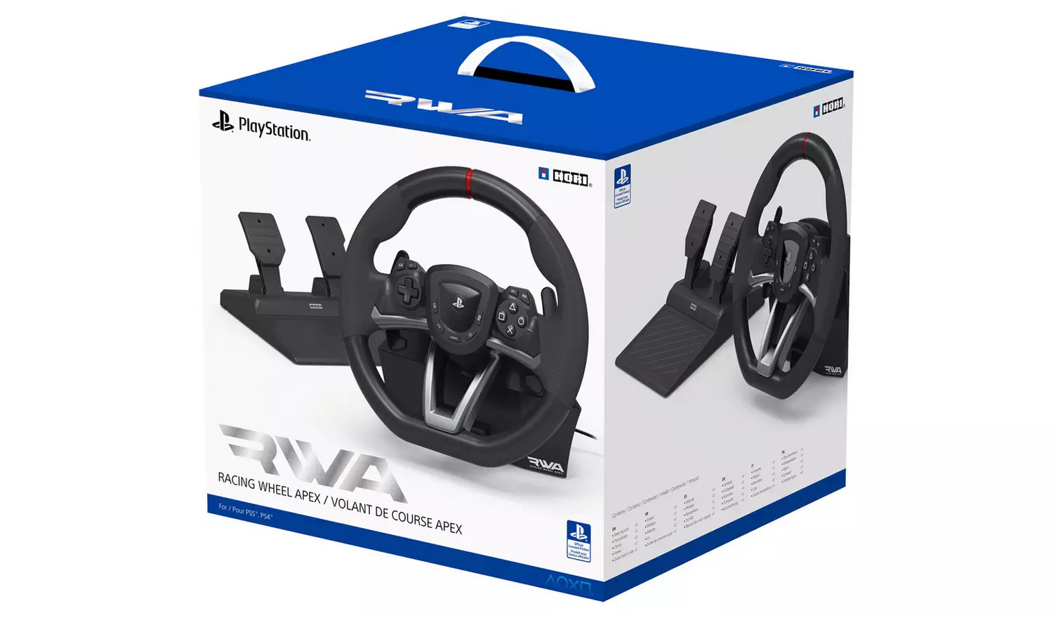 HORI Racing Wheel Apex For PS5, PS4 & PC