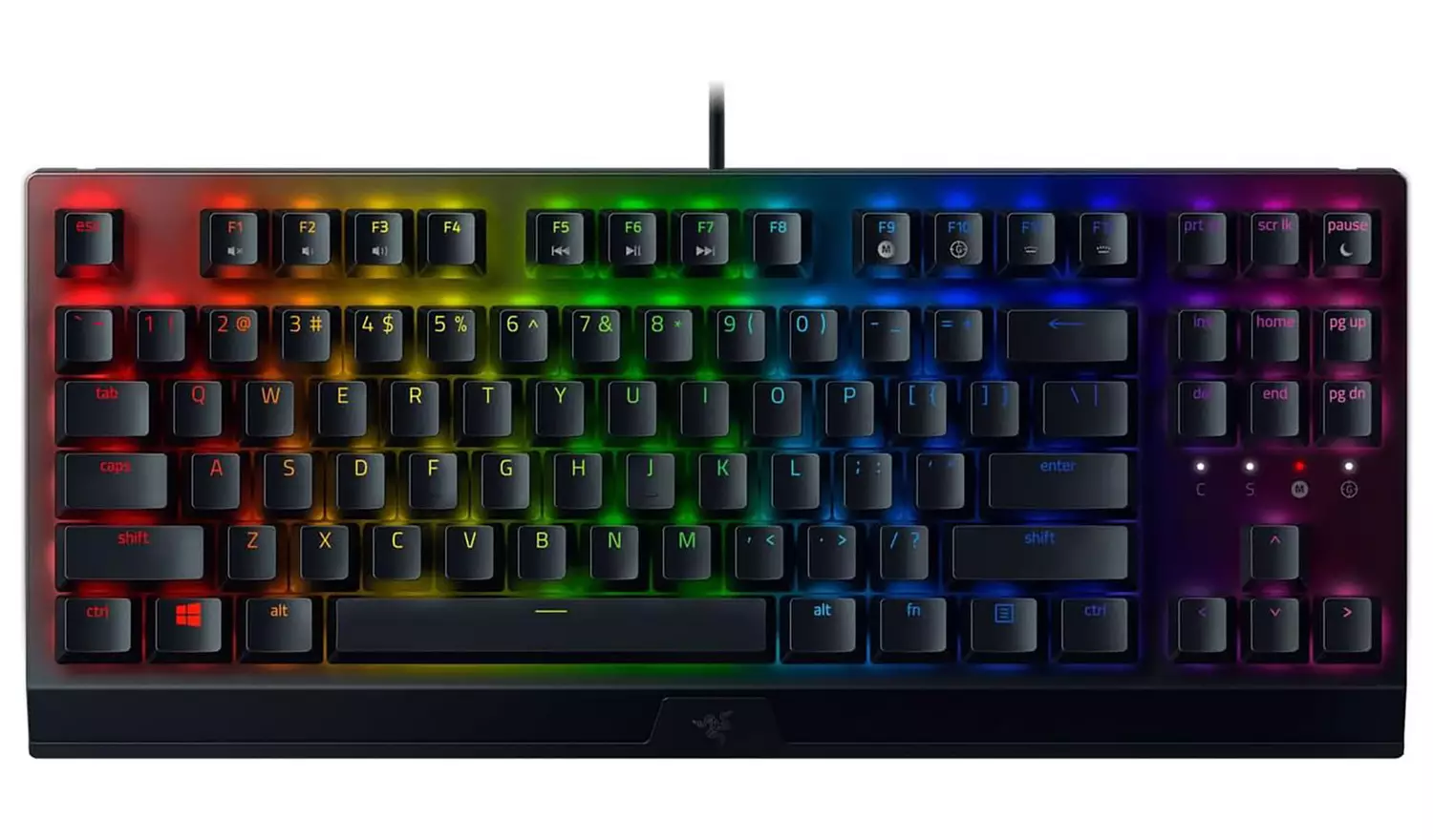 RAZER BlackWidow V3 TKL Wired Gaming Keyboard - Black