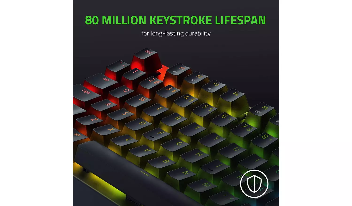 RAZER BlackWidow V3 TKL Wired Gaming Keyboard - Black