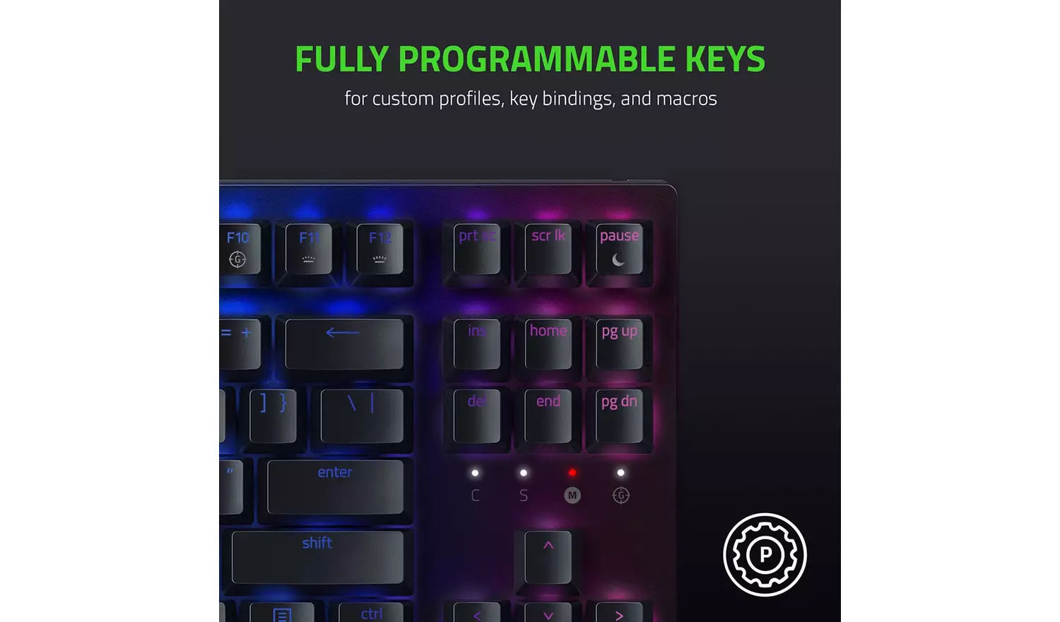 RAZER BlackWidow V3 TKL Wired Gaming Keyboard - Black