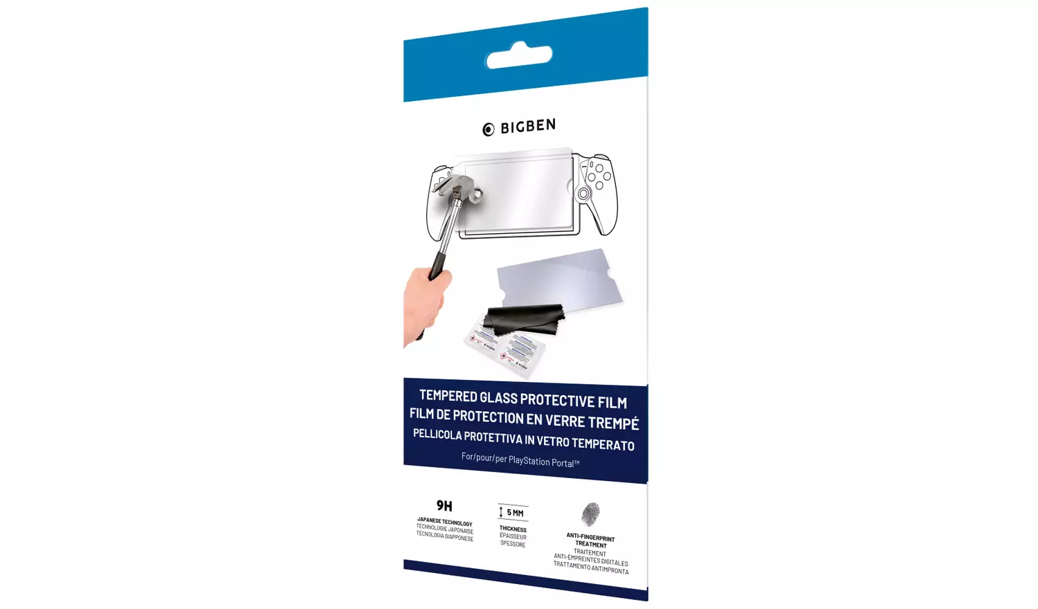 Nacon Tempered Glass Protector for PlayStation Portal