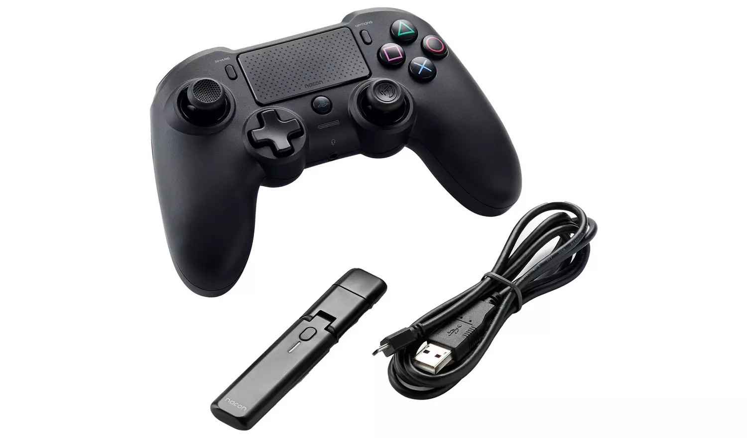 Nacon Official PS4 Asymmetric Wireless Controller - Black