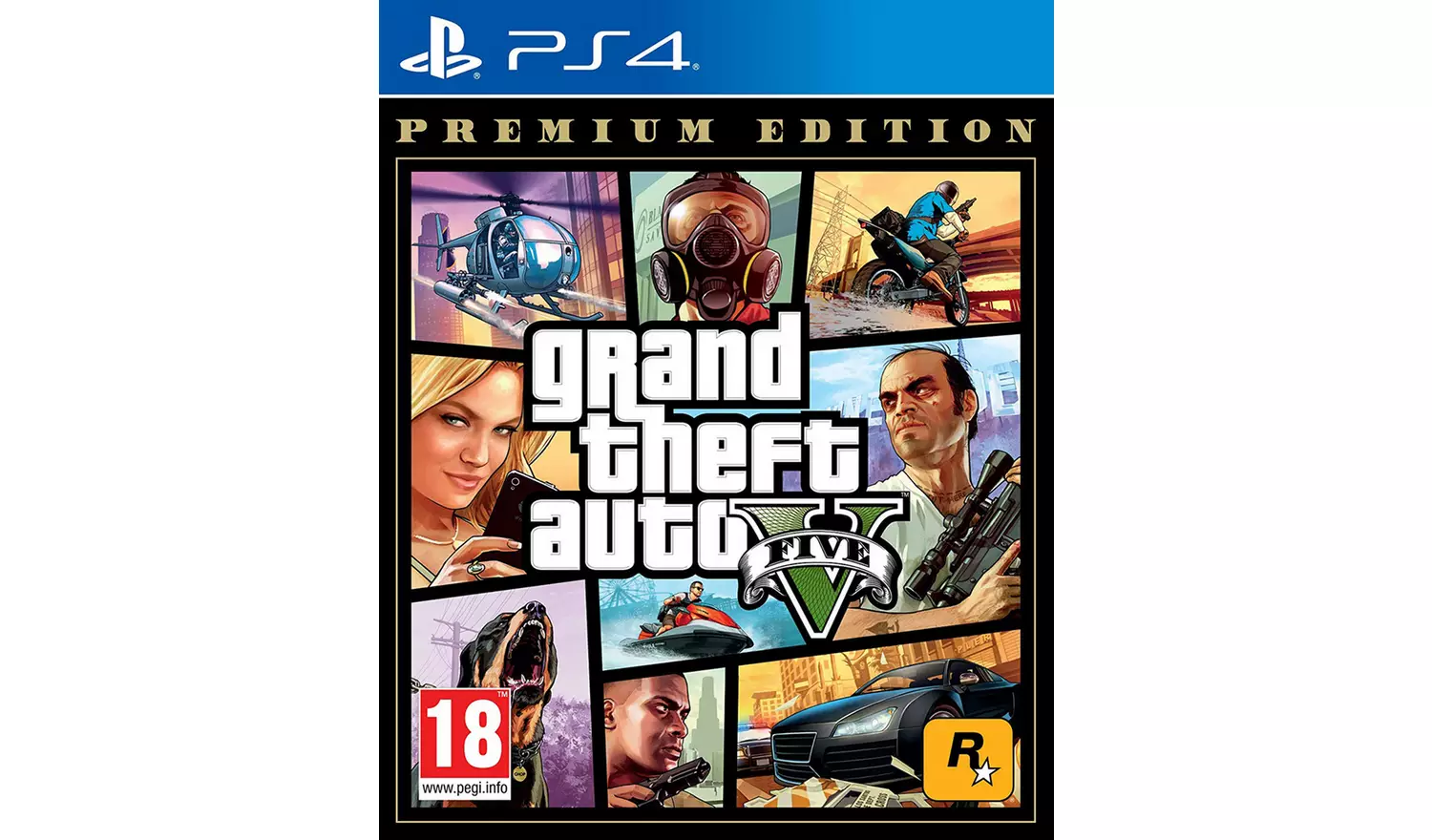 Grand Theft Auto V Premium Edition PS4 Game