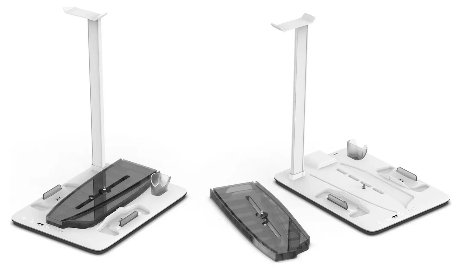 iMP DLX+LED Multi-Function Charge Stand For PS5 Consoles