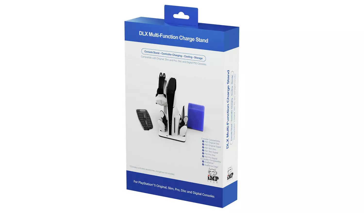 iMP DLX Multi-Function Charge Stand For PS5 Consoles
