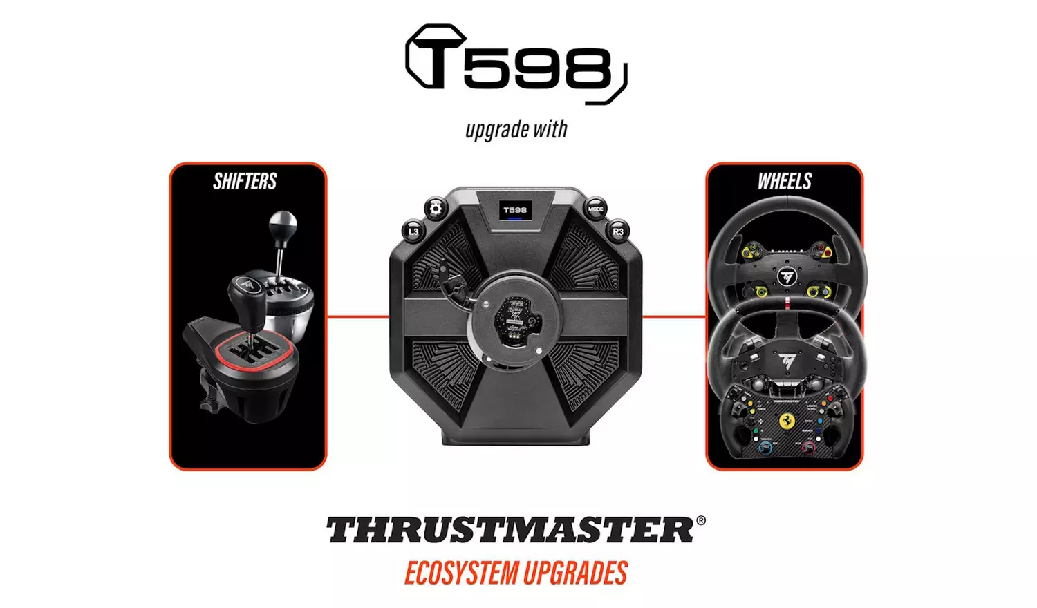 Thrustmaster T598-P Direct Drive Racing Wheel Kit for PS5/PC