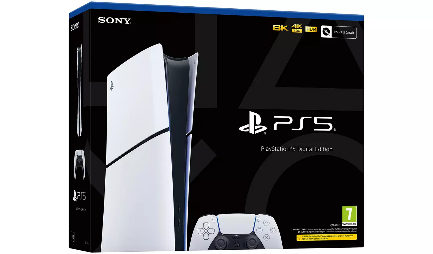 PlayStation 5 Digital Edition - Slim Console