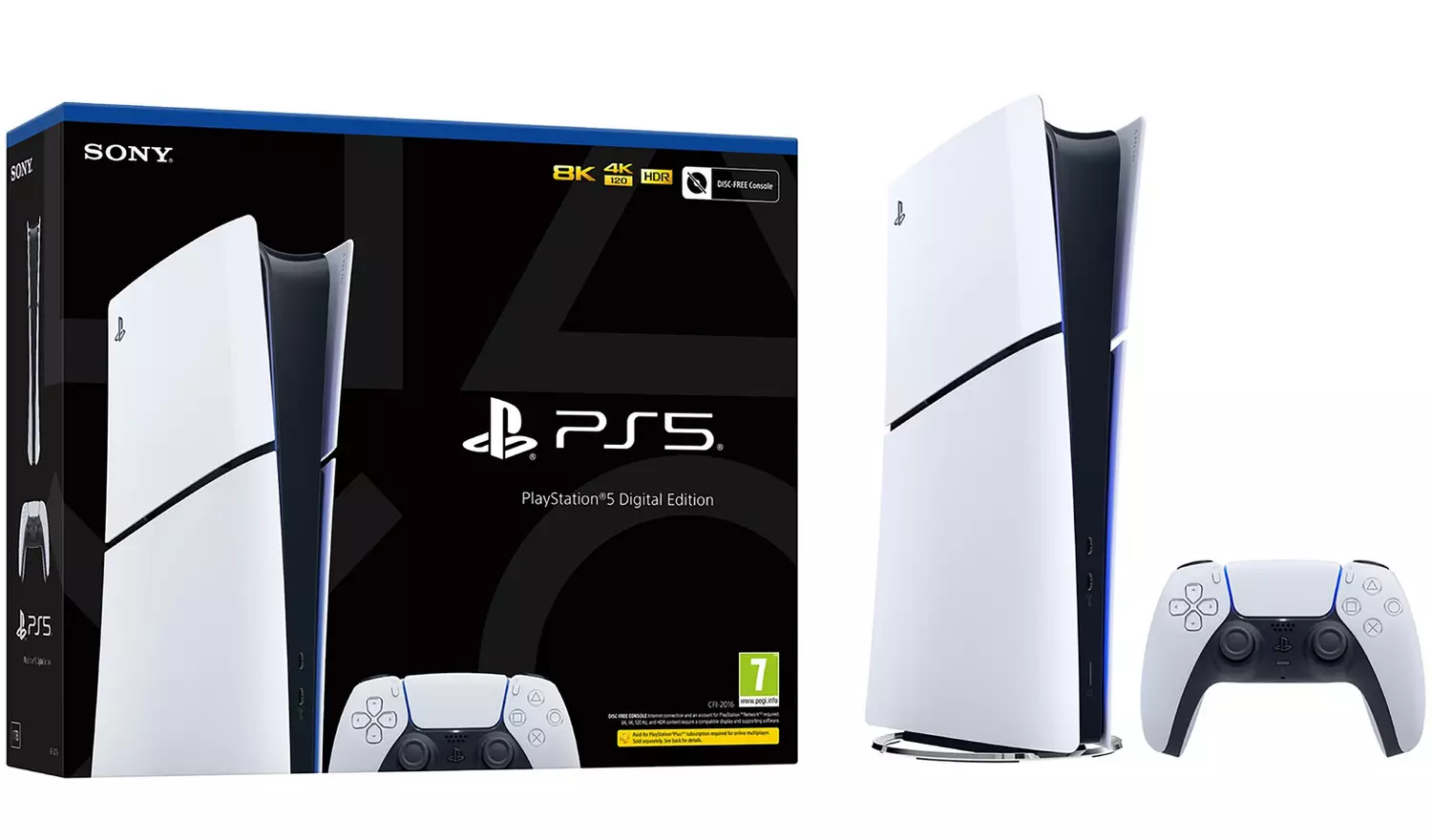 PlayStation 5 Digital Edition - Slim Console