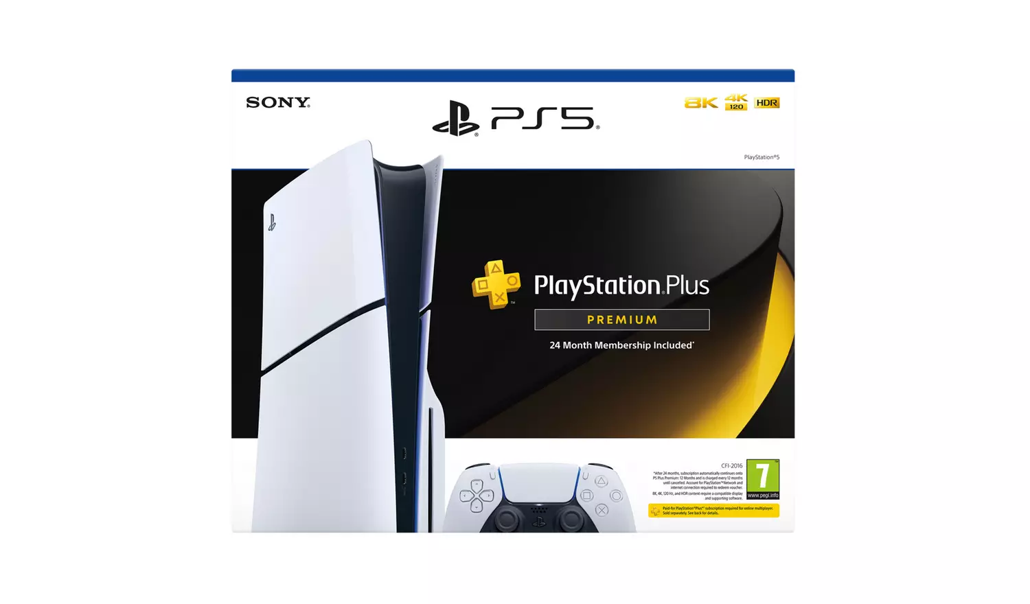 PlayStation 5 Console & PS Plus Premium 24 Month Membership