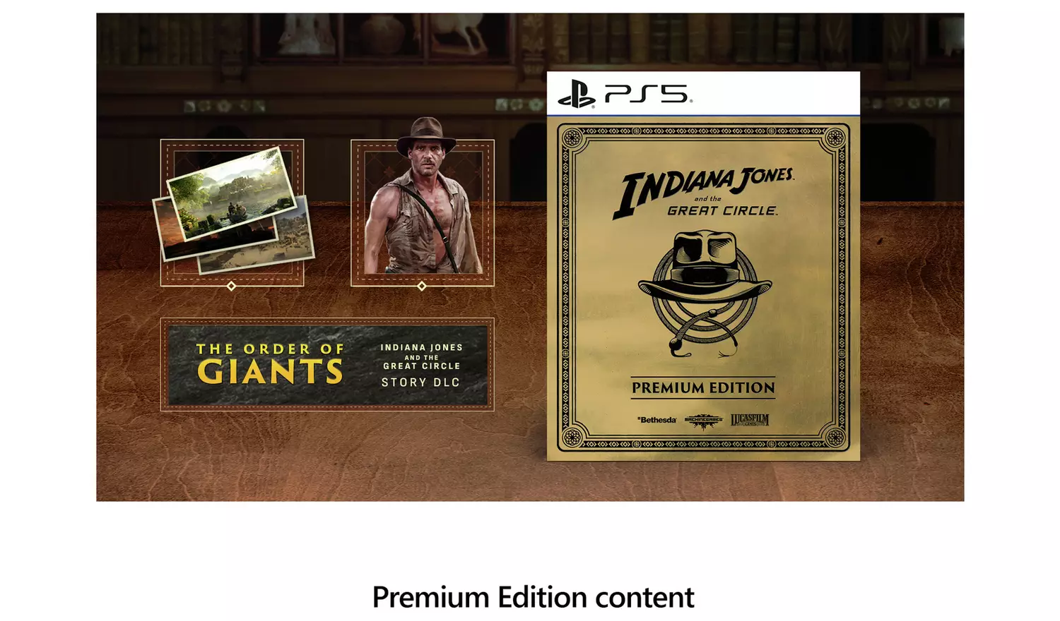 Indiana Jones and the Great Circle Premium Ed PS5 Game