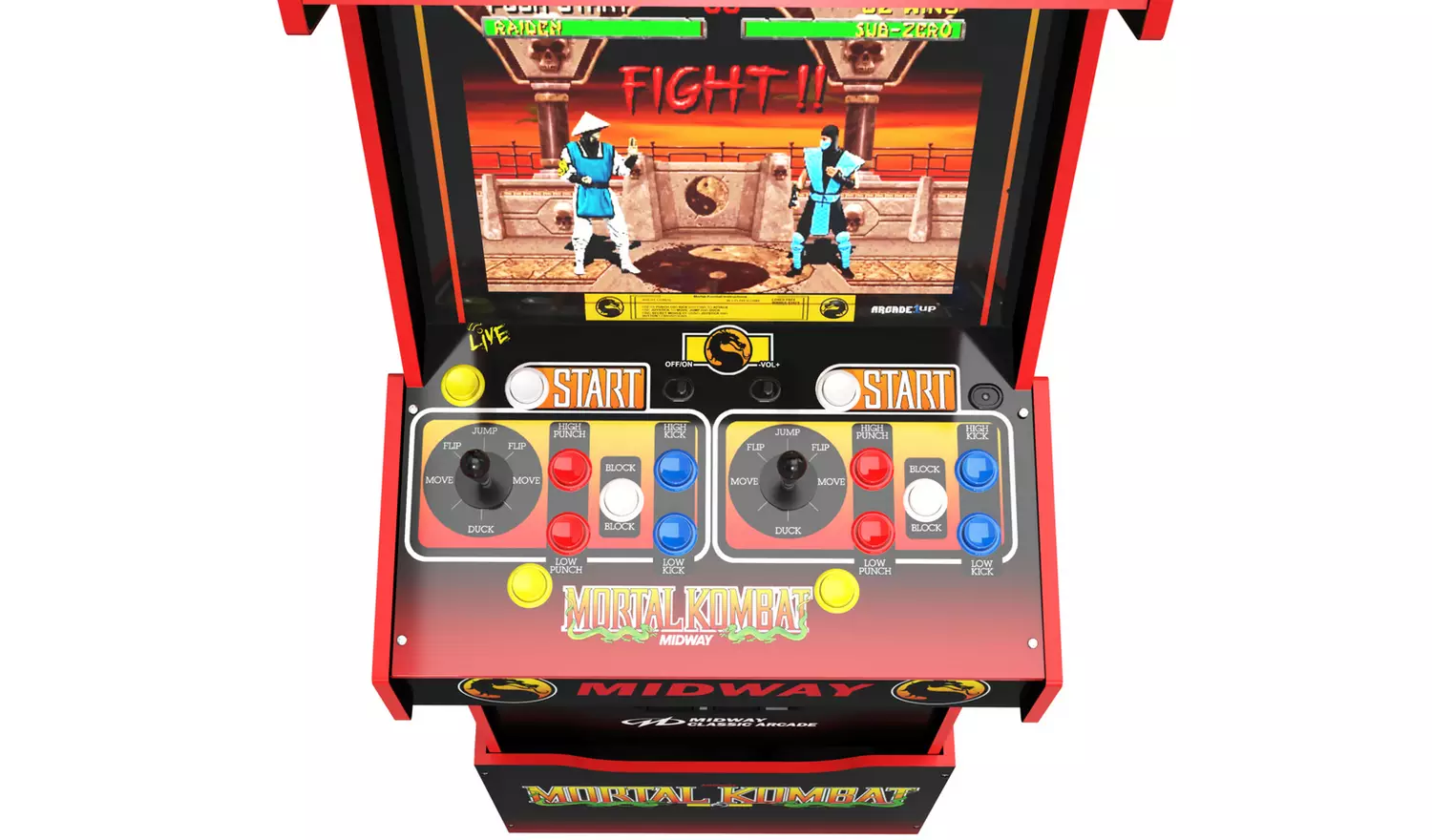 Arcade1Up Mortal Kombat 30th Anniversary Edn Arcade Machine