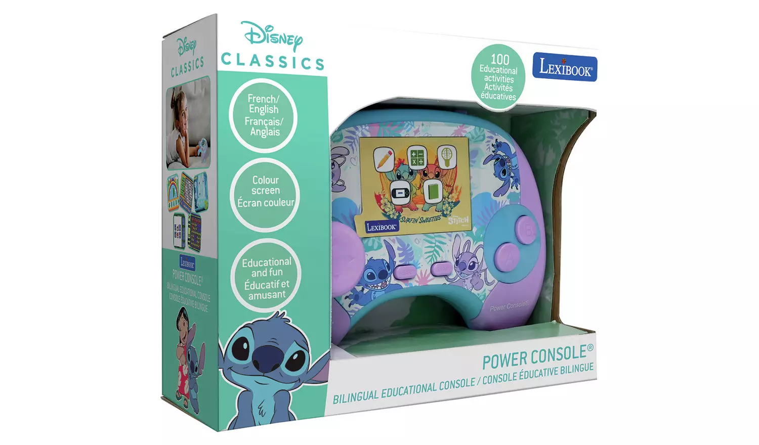 Lexibook Bilingual Handheld Console - Stitch