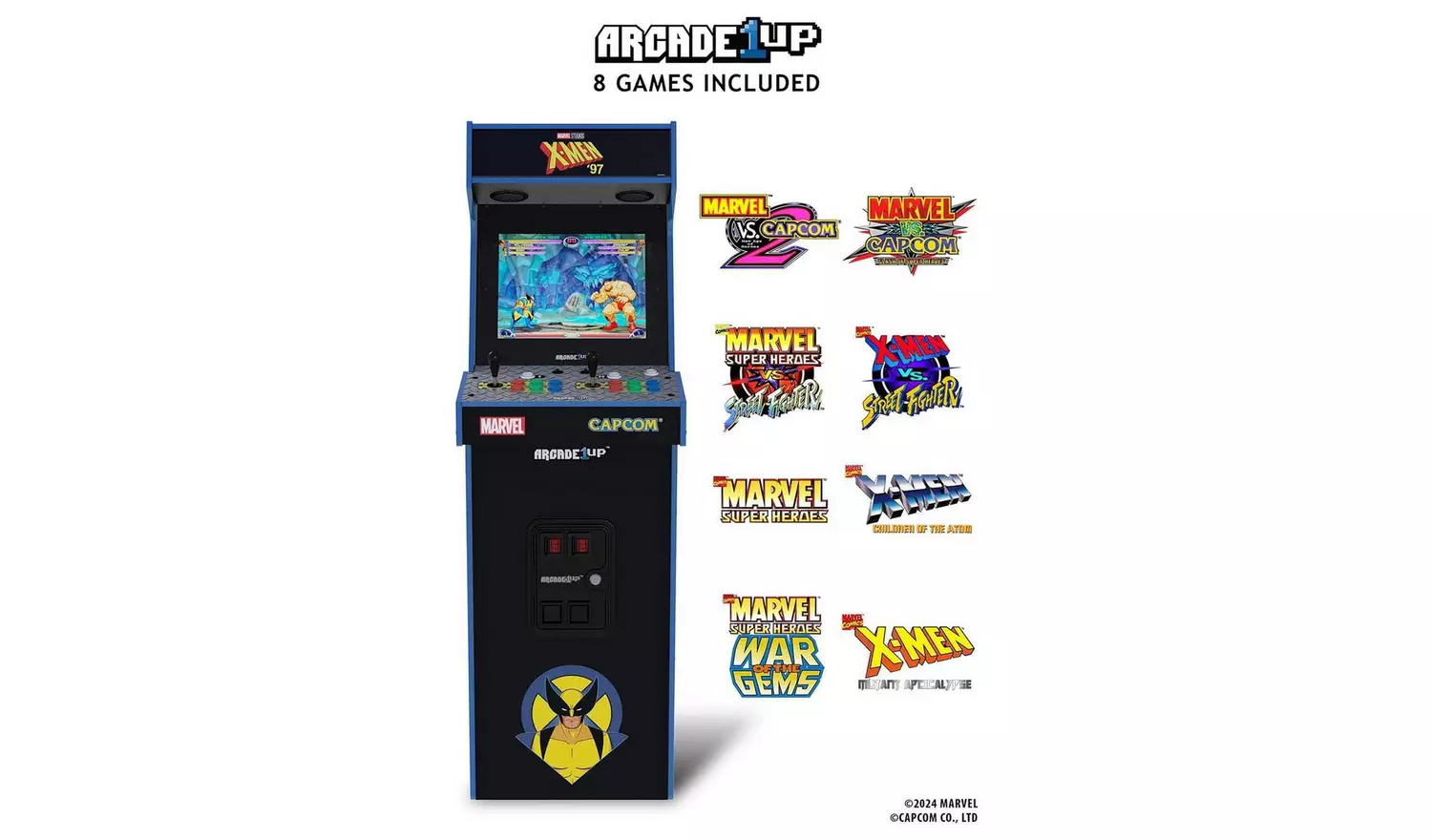 Arcade1Up Marvel vs Capcom 2 X-Men Arcade Machine