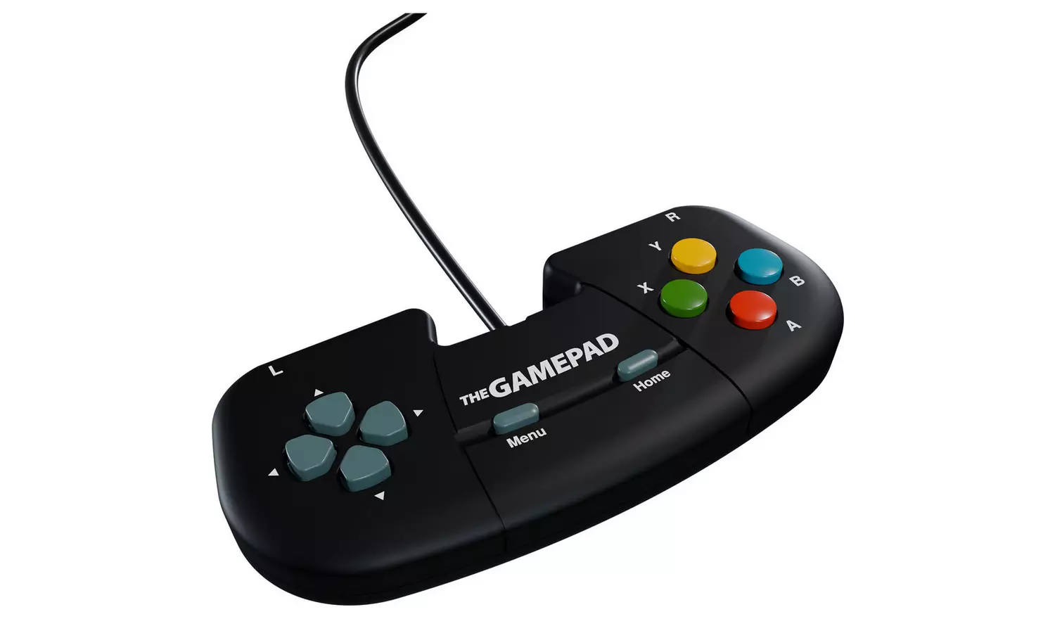 The Gamepad Retro Gaming Controller - Black