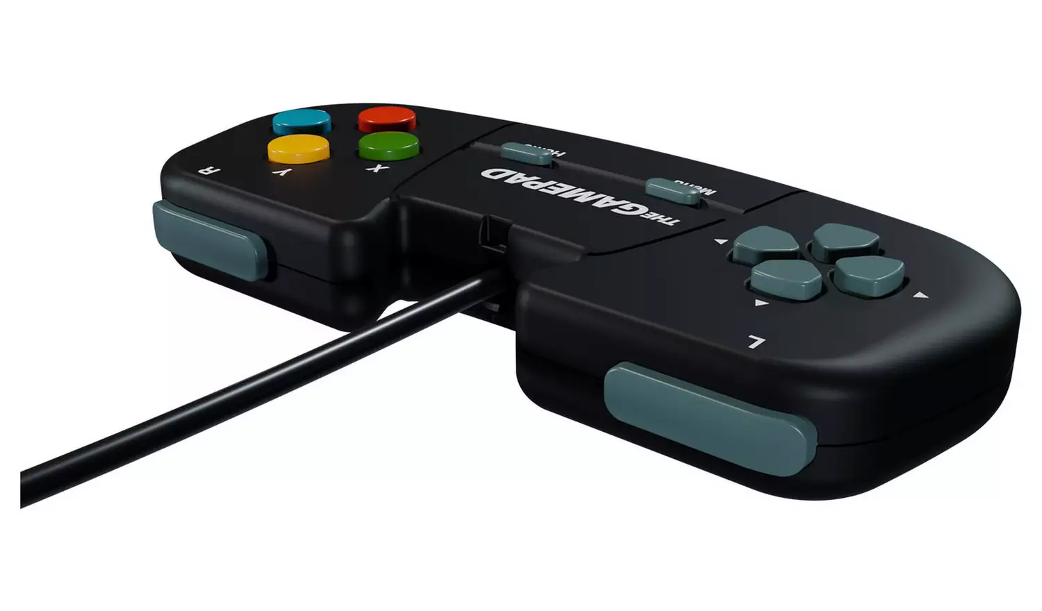 The Gamepad Retro Gaming Controller - Black