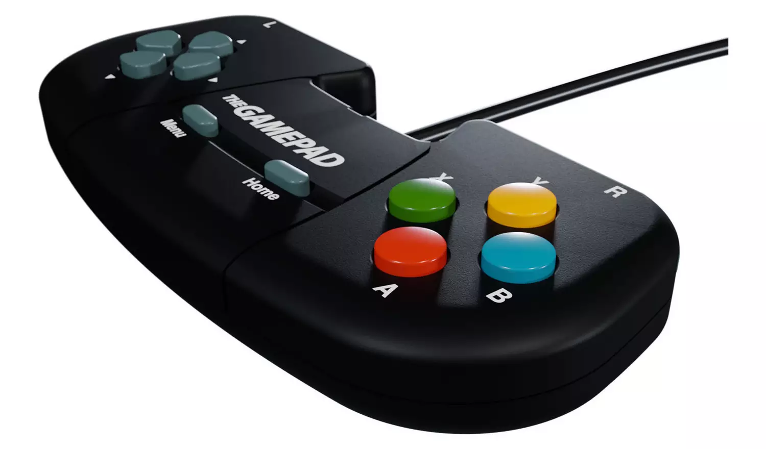 The Gamepad Retro Gaming Controller - Black