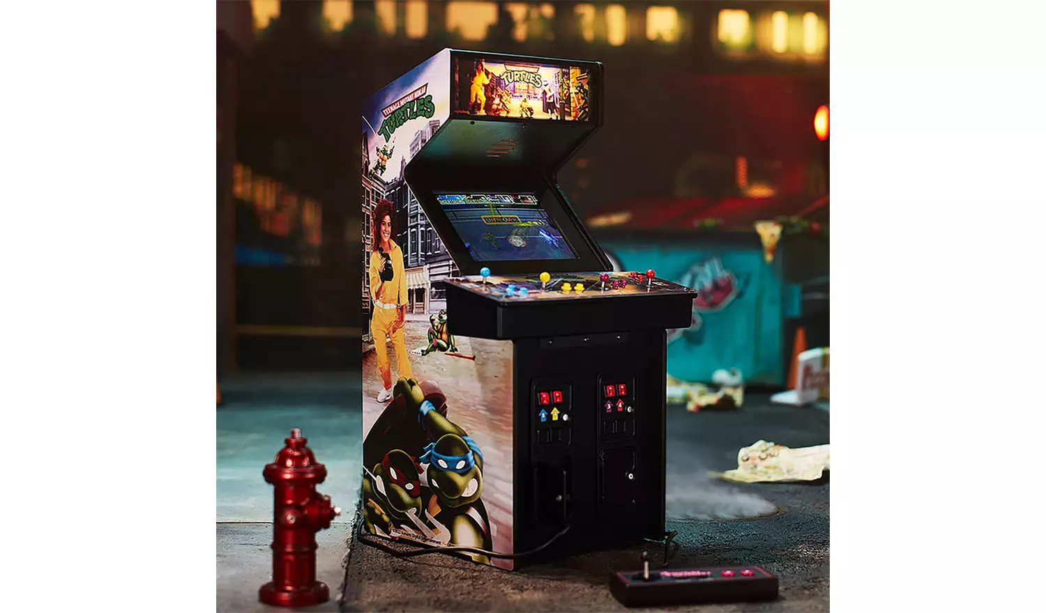 TMNT Collector's Edn 1/4 Mini Tabletop Arcade Machine