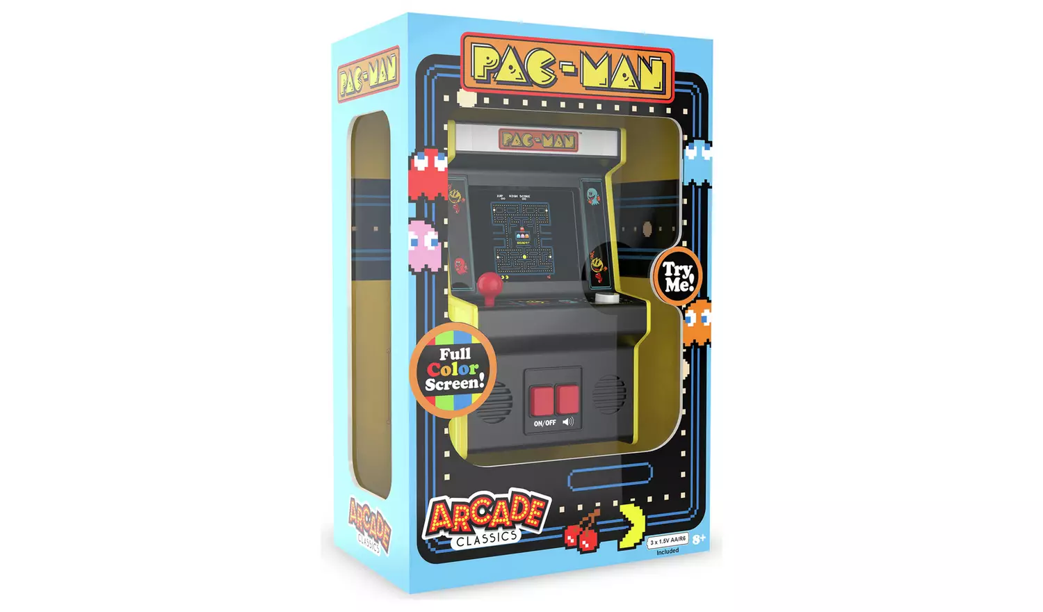 Basic Fun Pac-Man Classics Retro Mini Arcade Machine