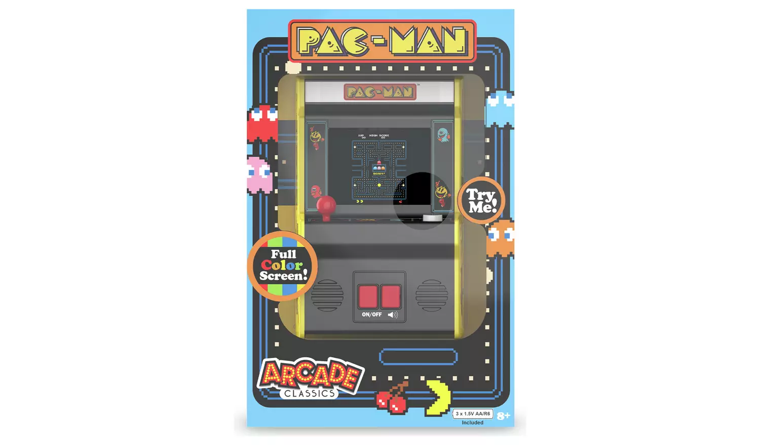 Basic Fun Pac-Man Classics Retro Mini Arcade Machine