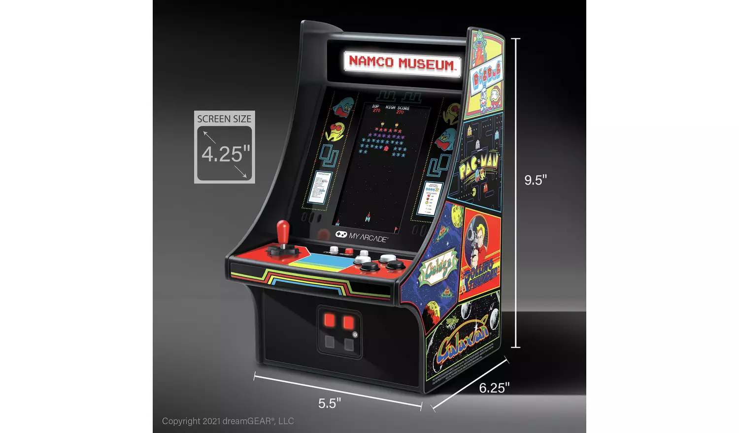 My Arcade Bandai Namco Museum Mini Player Arcade Machine