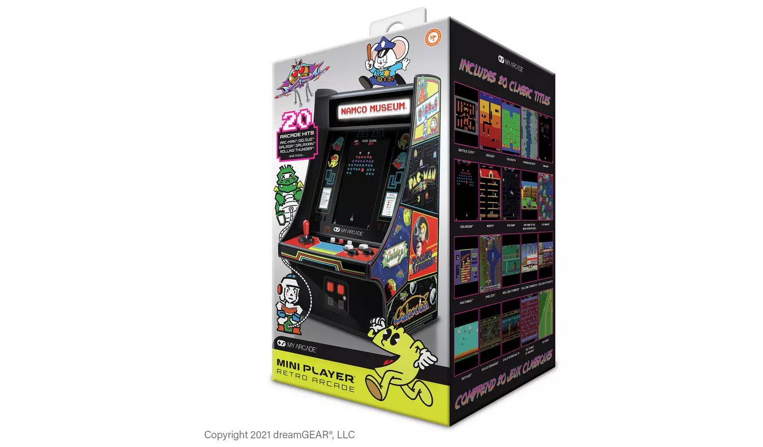 My Arcade Bandai Namco Museum Mini Player Arcade Machine