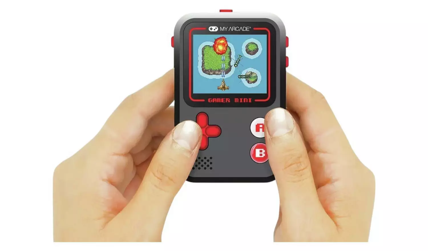 My Arcade Gamer Mini Classic Gaming System - Black & Red